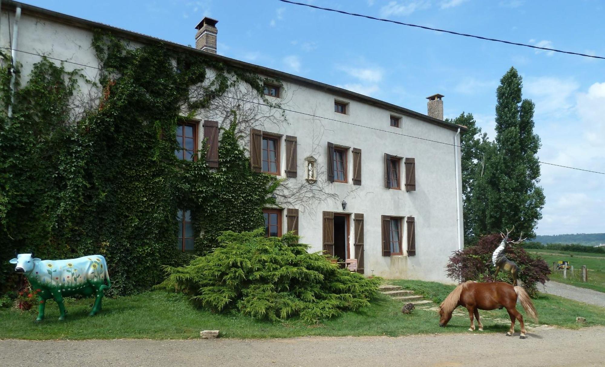 Ferme Du Montheu Bed & Breakfast Dommartin sous Amance Dış mekan fotoğraf